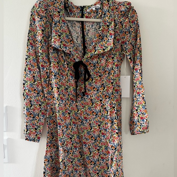 Reformation Mavis Floral Dress Trix NWT 0 - Picture 7 of 9